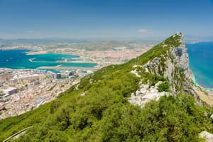 GIGIB Gibraltar green trees covered mountain michal mrozek.jpg Photo